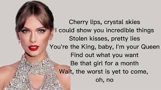 Taylor Swift   Blank Space Lyrics
