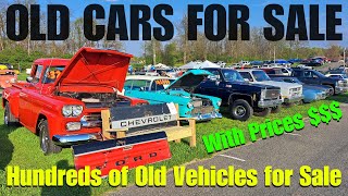 Looking for Gems in a HUGE Car Show with HUNDREDS of Old Cars for Sale | Carlisle Car Corral 2024