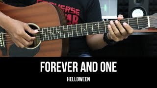 Forever and One - Helloween | EASY Guitar Tutorial with Chords / Lyrics - Guitar Lessons