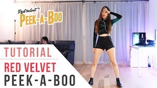 Red Velvet 레드벨벳 Peek-A-Boo (피카부) Dance Tutorial (Mirrored) | Ellen and Brian