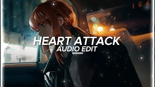 Heart attack - Demi Lovato [ Edit Audio ]