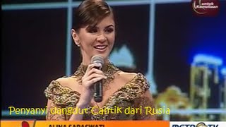 Alina Saraswati, Penyanyi Dangdut Cantik Dari Rusia Yang Sangat Mencintai Indonesia