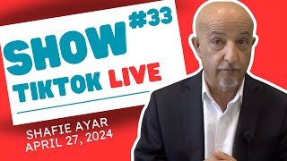 Shafie Ayar- TikTok Live | Show 33 #ShafieAyarTikTok #ShafieAyar