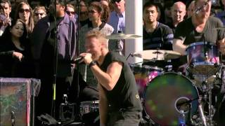 Coldplay - Every Teardrop Is A Waterfall (Live) @ Apple Steve Jobs Memorial