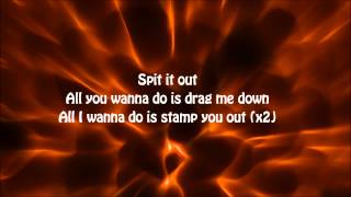 Slipknot - Spit it out [Lyric on Screen] HD