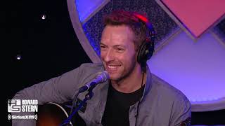 Chris Martin Performs Coldplay’s “Yellow” on the Stern Show (2011)
