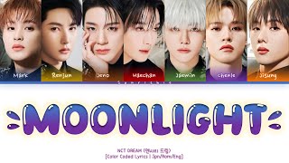NCT DREAM 'Moonlight' Lyrics [Jpn/Rom/Eng-Color Coded Lyrics]
