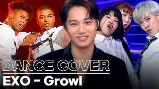 EXO-Growl Dance Cover Competition!🐺 Team USA VS Team Japan!