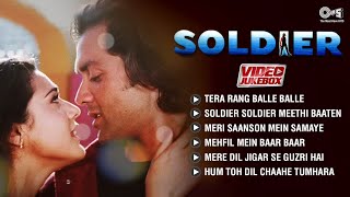 Soldier Full Movie Songs Video Jukebox | Bobby Deol | Preity Zinta | Evergreen Hits