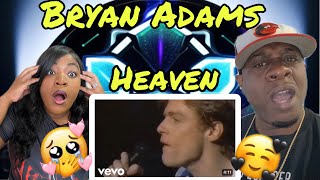 We Love The 8O's!!!  Bryan Adams - Heaven (Reaction)