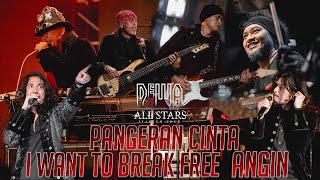 Pangeran Cinta, I Want To Break Free, Angin - Dewa19 Ft Virzha & Ello [Stadium Tour 2023]