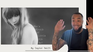 EVERYONE IS AFRAID 😭Taylor Swift - Who’s Afraid of Little Old Me? (Official Lyric Video) | Reaction
