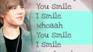 Justin Bieber - U smile - lyrics