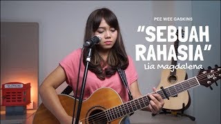 SEBUAH RAHASIA - PEE WEE GASKINS ( LIVE  COVER BY LIA MAGDALENA )