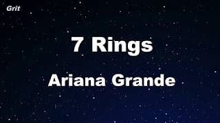 7 rings - Ariana Grande Karaoke 【No Guide Melody】 Instrumental