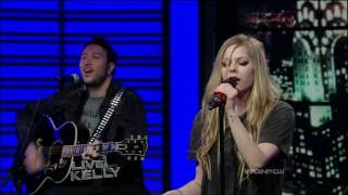 Avril Lavigne - Wish You Were Here @ Live! With Kelly