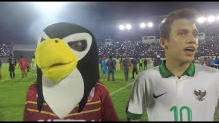 Gema Anthem Satu Jiwa di Pertandingan Persis Solo vs Indonesia U-19
