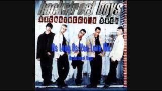 Backstreet Boys - As Long As You Love Me (HQ)