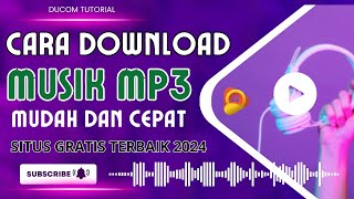 SITUS DOWNLOAD MUSIK MP3 GRATIS TERBAIK 2024