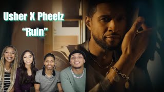 SINGING GROUP REACTS TO USHER, Pheelz - “Ruin” (Official Music Video)