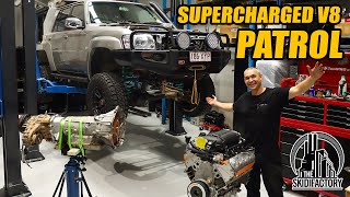 No More TD42! Supercharged 6.0L V8 Swapped NISSAN PATROL