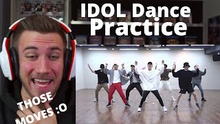 [CHOREOGRAPHY] BTS (방탄소년단) 'IDOL' Dance Practice - Reaction