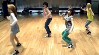 2NE1 'Falling In Love' mirrored Dance Practice
