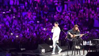 Justin Bieber - As Long as you love me (Acustic Live) Chicago