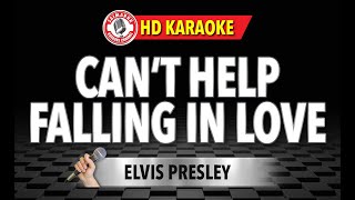 CAN'T HELP FALLING IN LOVE || Elvis Presley - Karaoke Lagu Barat Nostalgia