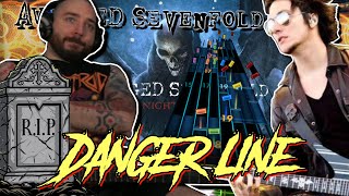 Synyster Gates SWEEPS the floor with Chainbrain | A7X - DANGER LINE | Rocksmith 2014 Metal Gameplay