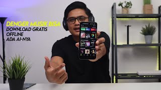 Aplikasi download musik GRATIS, OFFLINE, dilengkapi BOT PINTAR?! Review TREBEL Indonesia