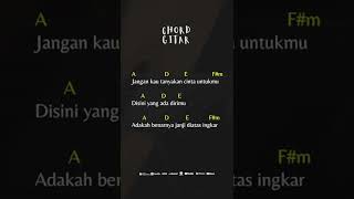 Chord Gitar Audy - Janji Diatas Ingkar #shorts