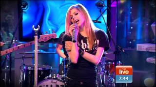 Avril Lavigne - What The Hell @ Live on Sunrise 31/03/2011