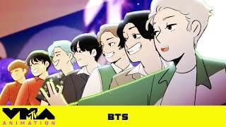 BTS Is “Dynamite” In Their Animated 2020 VMA Performance 🧨✨MTV