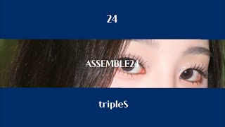 '24' tripleS  ［日本語訳］