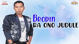 Brodin - Ra Ono Judule (Official Music Video)