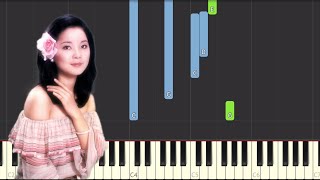 The Moon Represents My Heart - Teresa Teng | Piano Tutorial by Chou Vang
