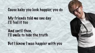 Ed Sheeran  Happier Lyrics