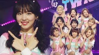 "EXCITING" TWICE (Twice) - CHEER UP @ Popular song Inkigayo 20160529