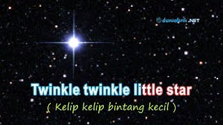 Lagu Anak Bahasa Inggris Twinkle" Little Star + Lirik dan Arti/Terjemahan