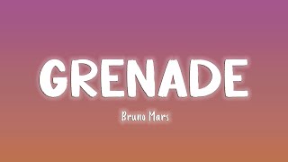 Grenade - Bruno Mars [Lyrics/Vietsub]