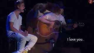 Justin Bieber - Be alright [Live Performance With Lyrics HD]