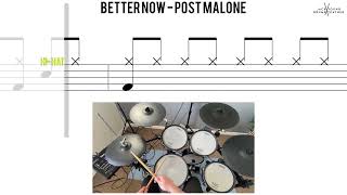 How to Play 🥁   Better Now   Post Malone