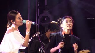 Raisa x Isyana - Anganku Anganmu ~ Medley Serba Salah ~ Kau Adalah @ Prambanan Jazz 2017 [HD]