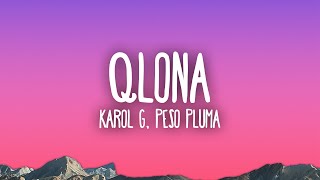 KAROL G, Peso Pluma - QLONA