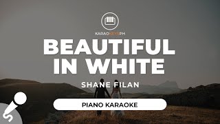 Beautiful In White - Shane Filan (Piano Karaoke)