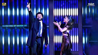 [Remastered 4K • 60fps]  Save Your Tears - The Weeknd & Ariana Grande – iHeart Radio Music Awards 21