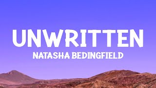 @natashabedingfield  - Unwritten (Lyrics)
