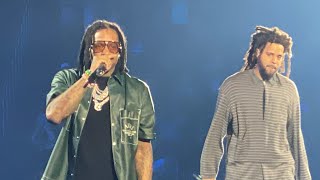 Lil Durk & J. Cole performing All My Life live at iHeartRadio Music Festival 2023