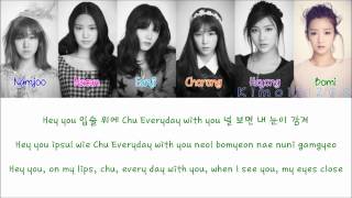 APink - Mr. Chu (On Stage Ver.) [Hangul/Romanization/English] Color & Picture Coded HD